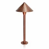 LumiNight Pond and Landscape Lighting - Bronze 3-Watt LED Bronze  Textured Dome Path Light (Add-On, Transformer Not Included)