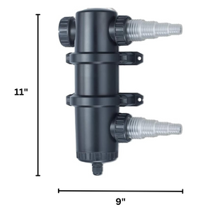 Shock Wave UV 9-Watt In-Line Ultraviolet Clarifier