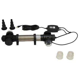 Shock Wave Stainless Steel 55-Watt in-Line Clarifier