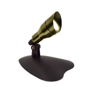 LumiNight Pond and Landscape Lighting - Brass 3-Watt Color Changing Light (Add-On, Transformer Not Included)
