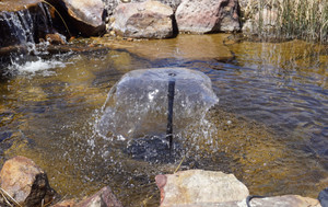Sting Ray 1200 Filtering UV Pond Pump and Fountain Set