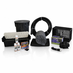 Simply Waterfalls 6100 15' x 30' EPDM Waterfall Kit with MatrixBlox