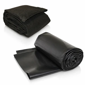 Anjon LifeGuard 30 ft. x 50 ft. 60 Mil EPDM Pond Liner and Underlayment Combo - CLGUG30X50-60