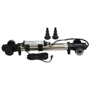 Shock Wave Stainless Steel 40-Watt in-Line Clarifier
