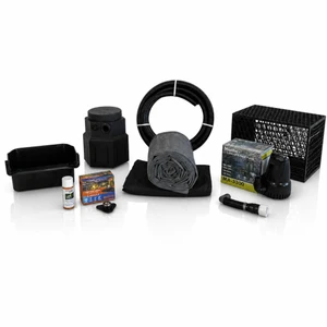 Complete 3300 10' x 25' EPDM Waterfall Kit with MatrixBlox
