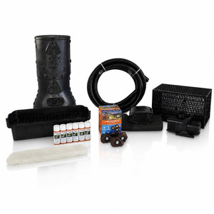 Savio 10,000 10' x 45' PVC Waterfall Kit with MatrixBlox - PVCPMSB30