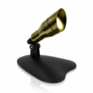 LumiNight Pond and Landscape Lighting - Brass 4-Watt LED Brass Spotlight (Add-On, Transformer Not Included) - BS-SL4W