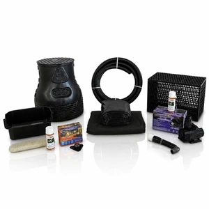 Savio 4000 15' x 25' PVC Waterfall Kit with MatrixBlox - PVCPMDSB2