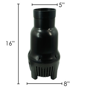 Refurbished Aqua Pulse 15,000 GPH 100' Cord Hybrid Drive Submersible Pond Pump