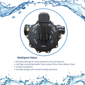 Simply Clear PRO Pond Filter System with 2HP Blower – Filters Ponds Up to 11,000 Gallons