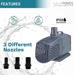 Minnow Submersible Pond Pumps