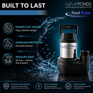 Pond Pulse Submersible Pond Pumps