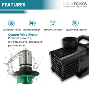Aqua Pulse Submersible Pond Pump Quick Disconnect