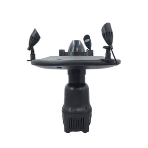 Professional Floating Fountain for Large Ponds & Lakes - 1/4 HP to 1 HP with LED Light Options & 100 ft Cord