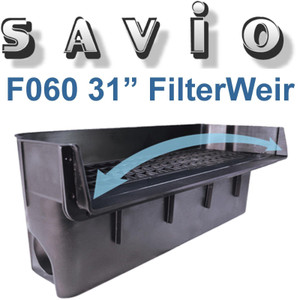 Savio Waterfall Filters & Weirs – 16", 31", 100 Models