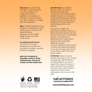 Cold Weather Bacteria Pond Treatment – All Sizes