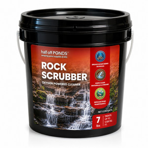 Rock Scrubber Oxygen Powered Pond & Waterfall Cleaner – All Sizes