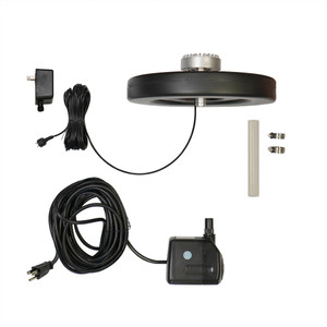 Floating Fountain with 600 GPH Pump – LED Light Show, Adjustable Spray & 30 ft Cords