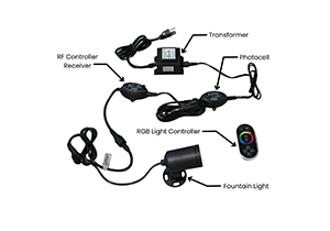 Fountain Light Replacement Parts