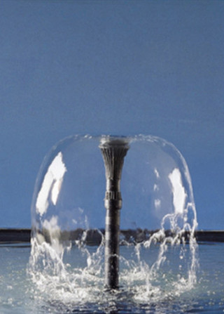 Bell Fountain Pattern - dome-shaped water curtain