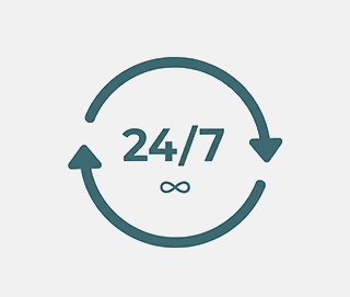 Designed for 24/7 Operation