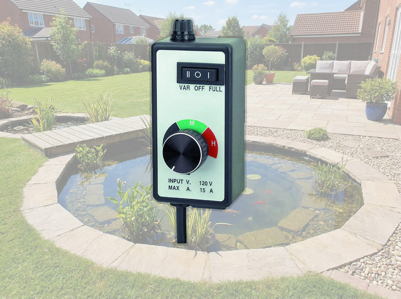 Variable Speed Pond Pump Control VAC-15