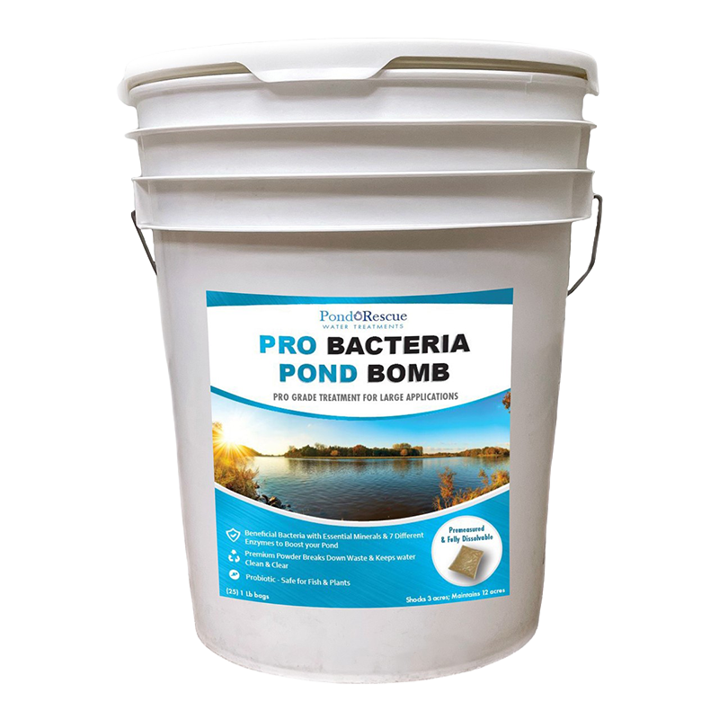 Pro Bacteria Pond Bomb 25 one-pound bags
