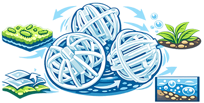 Self-Cleaning Bio Media