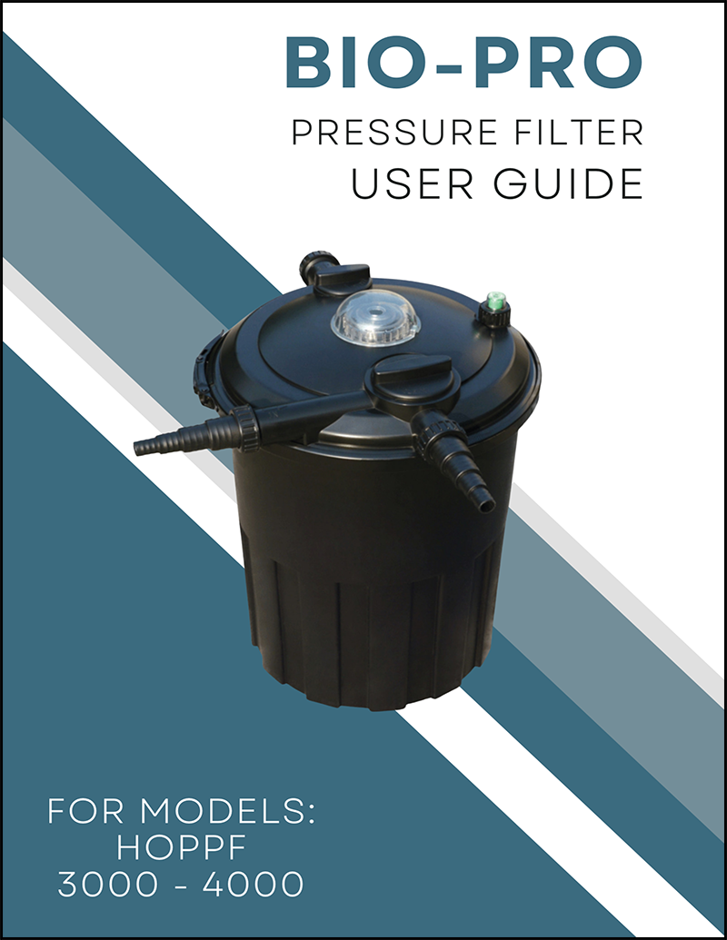 Pressure Filters Manual