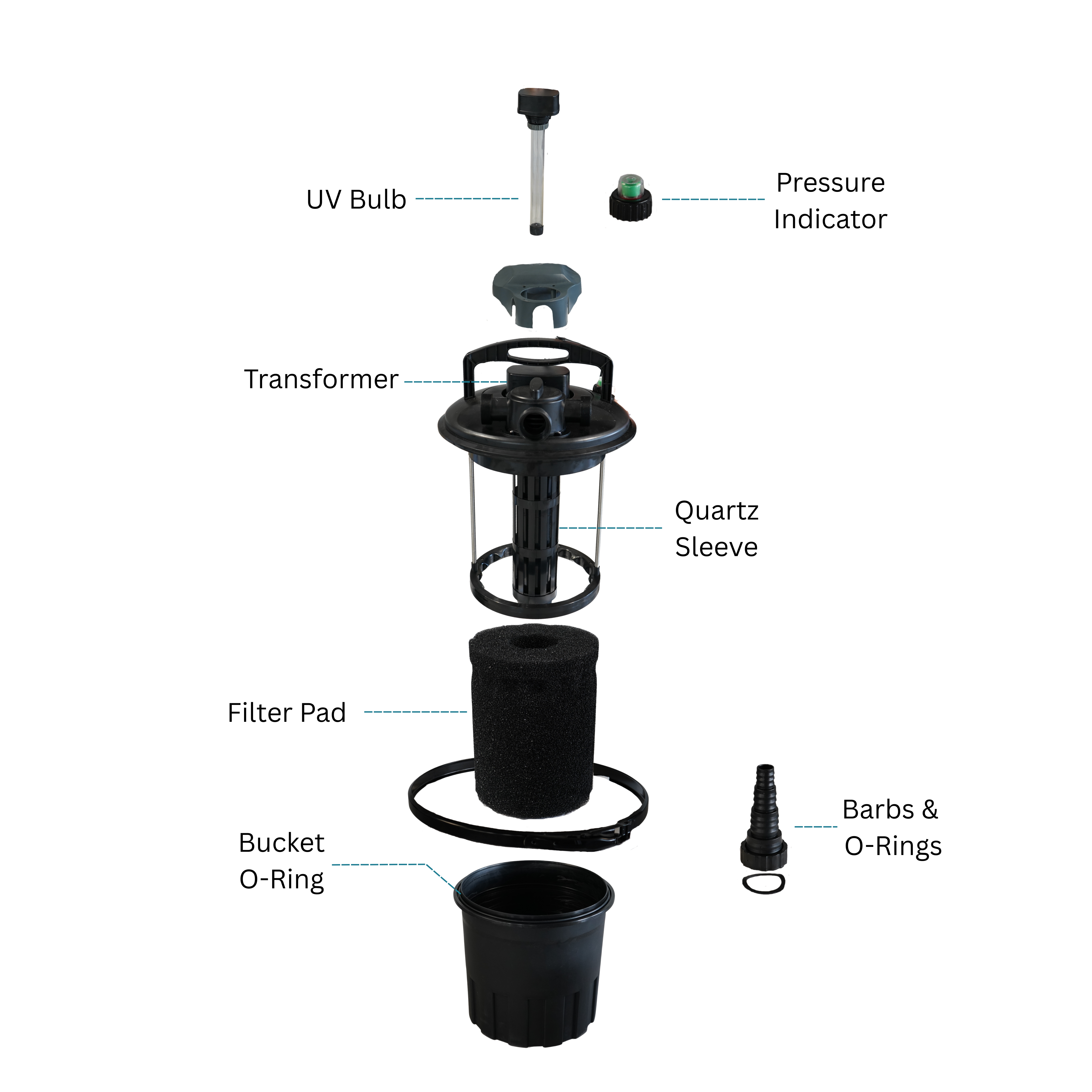 HOP-BP-3000H & HOP-BP-4000H Replacement Parts 