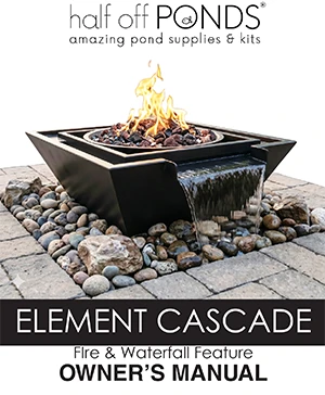 Cascade Fire Pit and Waterfall Manual