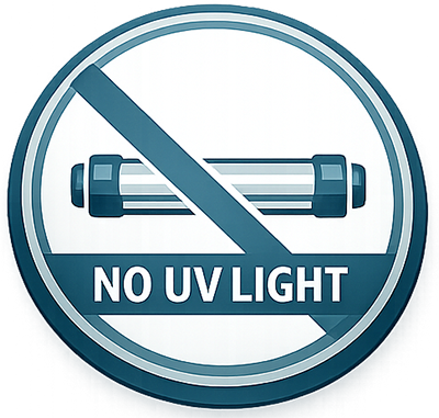 Without UV