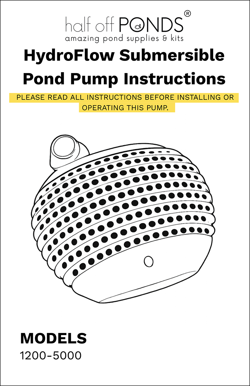 HydroFlow Manual