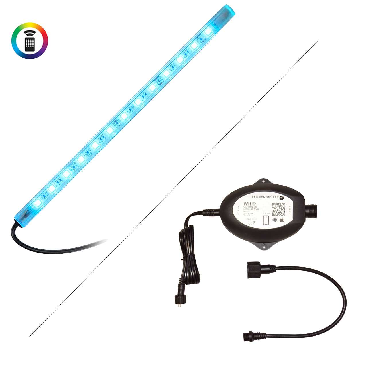 LumiNight Color Changing Light Bars