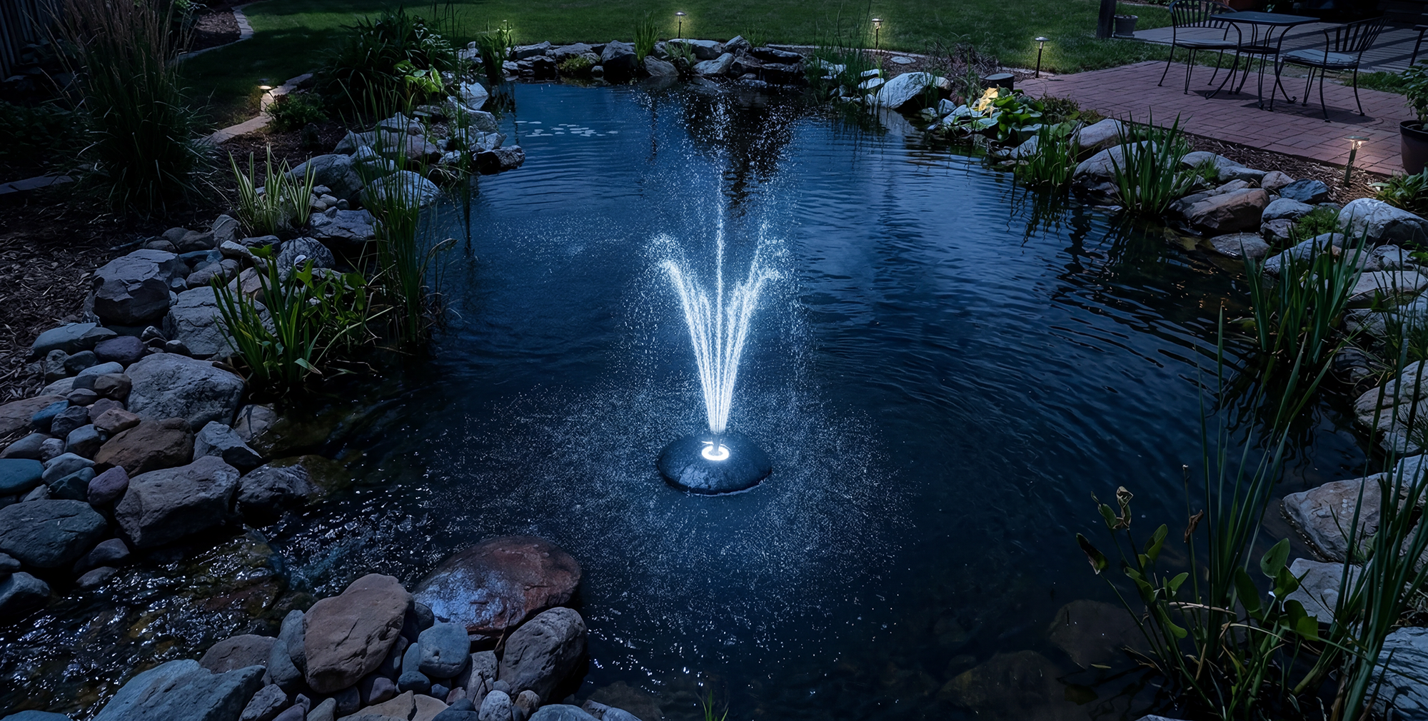 FD-13 Floating Fountain Dome Nozzle Display