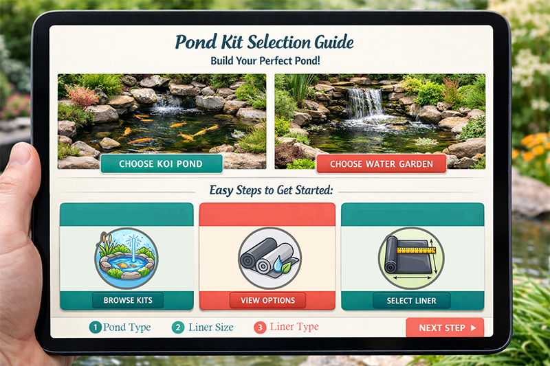 Pond Kit Finder