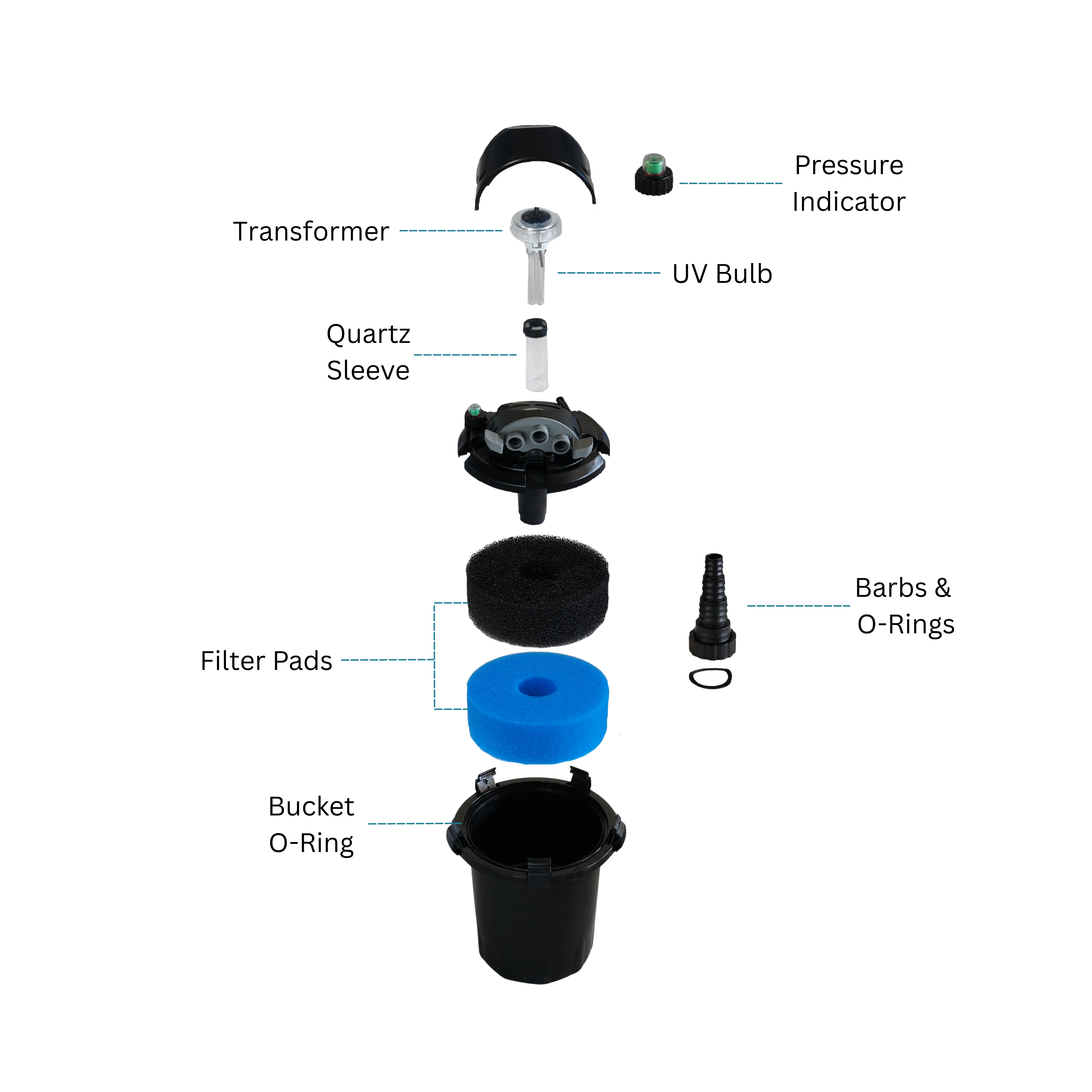 HOP-BF-1000 Replacement Parts 