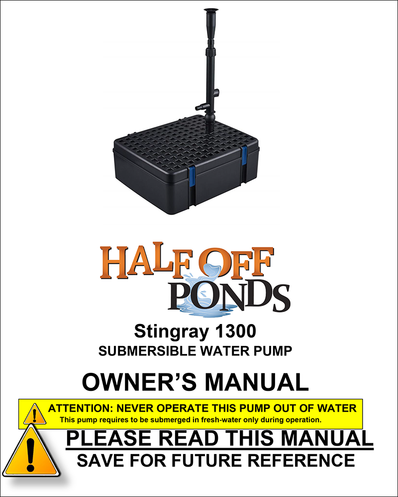 Sting Ray 1300 Manual