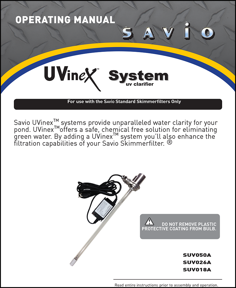 UVinex Systems Manual