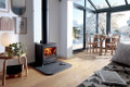 Woodwarm 7kW Fireview Eco Contemporary - Ecodesign Ready Stove