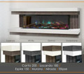 Evonicfires Ellipse - Electric Fireplace Suite / Suite Options
