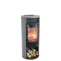 Contura 610AG Style - Wood Burning Stove / Black / Warming Shelf