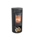 Contura 620 Style - Wood Burning Stove / Black / Warming Shelf