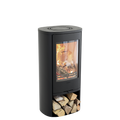 Contura 810 Style - Wood Burning Stove / Black / Painted Aluminium Top