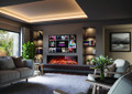 Solution Fires LUX 175 - Inset Electric Fire / Media Wall
