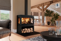 Dik Geurts Vidar Triple Large - Wood Burning Stove