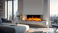 Celsi Electriflame DLX 1000 Electric Fire - Midnight Edition
