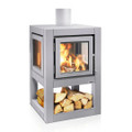 rb73 - Quaruba L Mobile in Stainless Steel