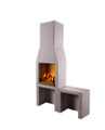 Schiedel Isokern Garden Fireplace - Small