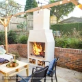 Schiedel Isokern Garden Fireplace - Medium